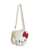 Borsa per bambina Monnalisa bianca con dettaglio a fiocco applicato 19G017 7775 0099 MONNALISA 