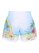 Costume per bambino Casablanca Kids blu con stampa fiori KSP26TR06302 ALOHA CASABLANCA KIDS 
