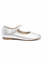 Ballerine per bambina Bonpoint argentate con dettaglio ciliegie S06GSOL00003 089 BONPOINT KIDS 