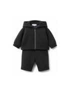 Tutina per neonato Emporio Armani Kids blu scuro con cappuccio classico EB001479 AF20698 UB118 EMPORIO ARMANI KIDS 
