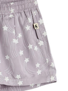 Shorts per bambina Mini Rodini viola con stampa stelle all-over 26230103 PURPLE MINI RODINI KIDS 