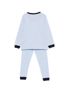 Pigiama per bambino Petit Bateau azzurro chiaro a maniche lunghe A0FCC 01 PETIT BATEAU KIDS 