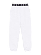 Pantaloni sportivi per bambina John Richmond Junior grigio con banda logo RGP25110PA GREY LIGHT MELANGE JOHN RICHMOND JUNIOR 
