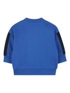 Set tuta sportiva per neonato Kenzo Kids blu con design stampa K61291 871 KENZO KIDS 
