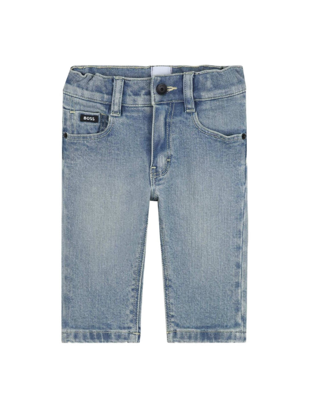 Jeans per neonato BOSS Kids denim con applicazione logo J52441 Z18 BOSS KIDS 