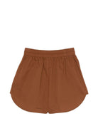 Shorts Merci marroni con elastico in vita PAM011 COCOA MERCI 