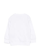 Felpa per neonato John Richmond Junior bainca con logo sul davanti RIP26077FE WHITE JOHN RICHMOND KIDS 