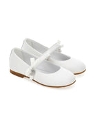 Ballerine per bambina Monnalisa bianche con cinturino 8CG002 7707 0001 MONNALISA KIDS 