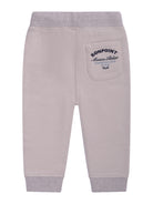 Pantaloni sportivi per neonato Bonpoint beige con coulisse C06YPAK00001 192A BONPOINT KIDS 