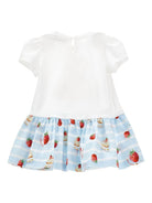 Abito per bambina Monnalisa x Disney multicolore con motivo a righe 31G916 7201 9952 MONNALISA KIDS 