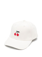 Cappello da baseball Arnold per neonata Bonpoint bianco con occhielli S05GACW00009 004 BONPOINT KIDS 