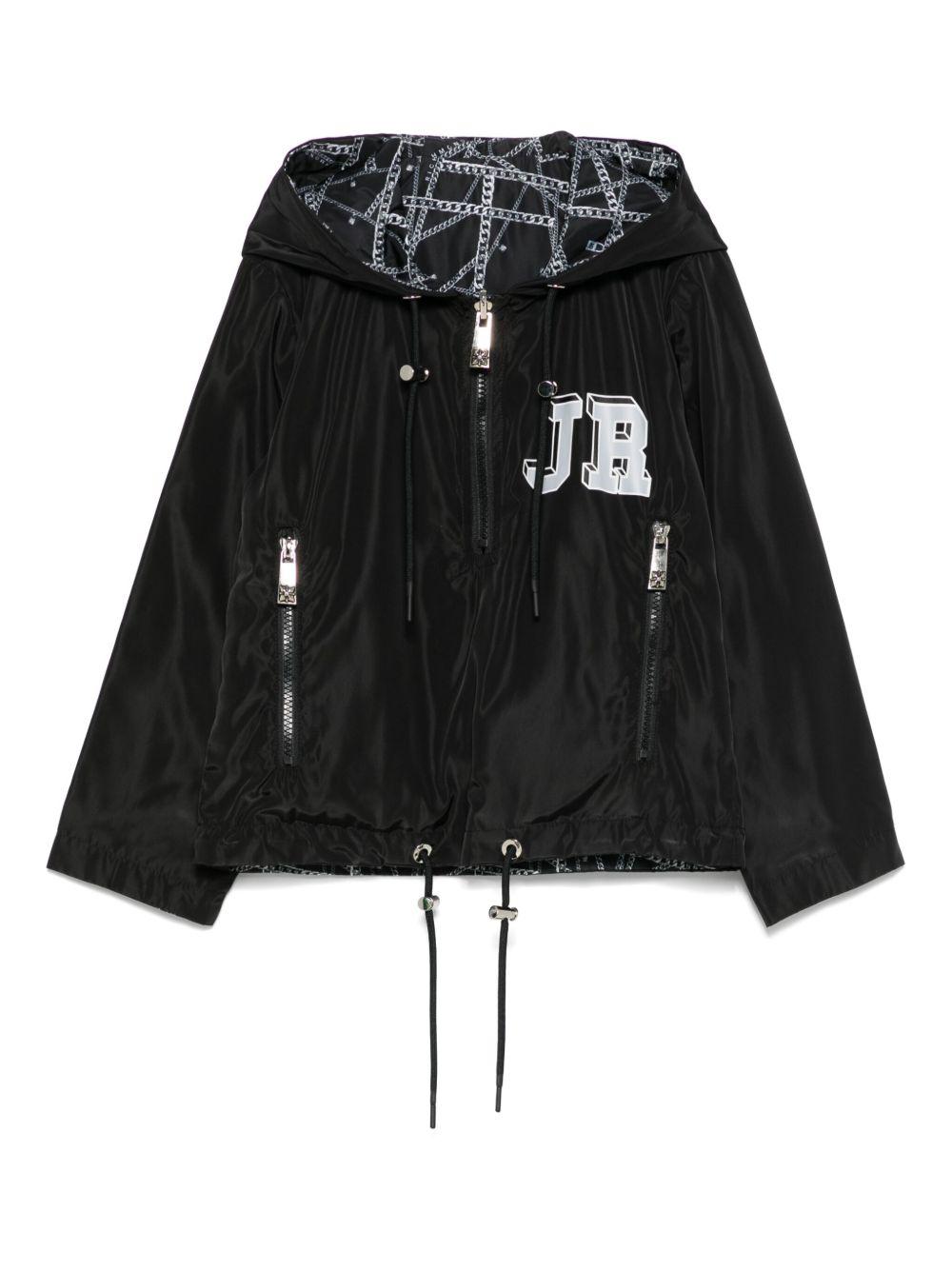 Giacca per bambino John Richmond Junior Richmond Chains nero con design reversibile RBP25034KW CHAINS BLK JOHN RICHMOND JUNIOR 