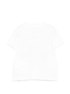 T-shirt per neonati Stella McCartney Kids bianca con stampa grafica TY8121 Z0434 101 STELLA McCARTNEY KIDS 