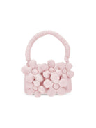 Borsa per bambina Monnalisa Kids rosa con applicazione fiori in rilievo 17H001 8026 0013 MONNALISA KIDS 