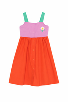 Abito per bambina Bobo Choses multicolore con gonna svasata B126AC108 991 BOBO CHOSES KIDS 