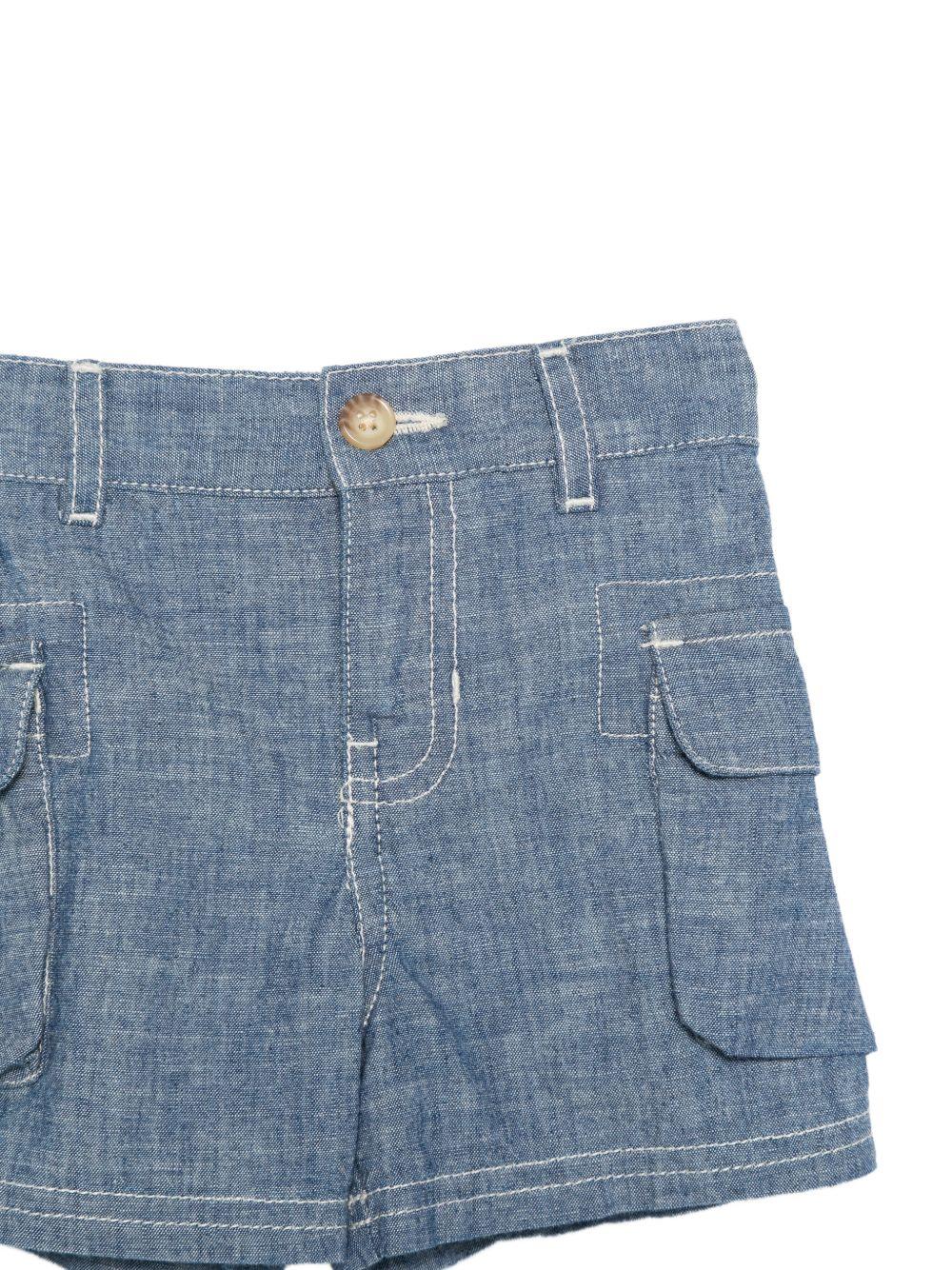 Completo per neonato Polo Ralph Lauren Kids bianco e blu con dettaglio logo 320B14081 001 Ralph Lauren kids 