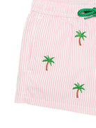 Costume per bambino MC2 Saint Barth Kids rosa con motivo a righe verticali JEA00 11 02173L MC2 ST. BARTH KIDS 