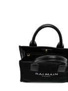 Borsa per bambina Balmain Kids nera con finitura in velluto BZ0B08 Z3391 930BC BALMAIN KIDS 