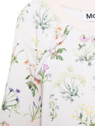 Felpa per bambina Molo bianca con stampa fiori all-over 2S26J211 9541 MOLO 