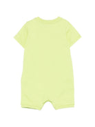 Tutina per neonati Moschino Kids verde con Teddy Bear sul davanti MTY022LAA01 30355 MOSCHINO KIDS 