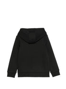 Felpa per bambino Timberland Kids nera con stampa logo sul davanti T60975 09B TIMBERLAND KIDS 
