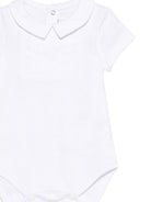 Tutina per neonati Tartine Et Chocolat bianca con colletto a punta CC11021 01 TArtine & Chocolat KIDS 