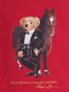 Felpa per bambino Polo Ralph Lauren Kids rossa con stampa Polo Bear 322A10261 003 Ralph Lauren kids 