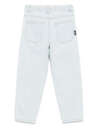 Jeans per bambino Aspesi Kids in denim azzurro con logo S25072PLJ0042 49C ASPESI KIDS 