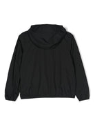 Impermeabile per bambini K Way Kids P. Jack nero con cappuccio K21371W USY K-WAY KIDS 