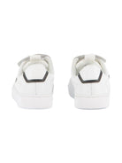 Sneakers per bambino BOSS Kids bianche con applicazione con logo J52573 10P BOSS KIDS 