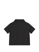 Camicia per neonato Dolce & Gabbana Kids nera con colletto L14S78 LDD54 S9000 DOLCE & GABBANA KIDS 
