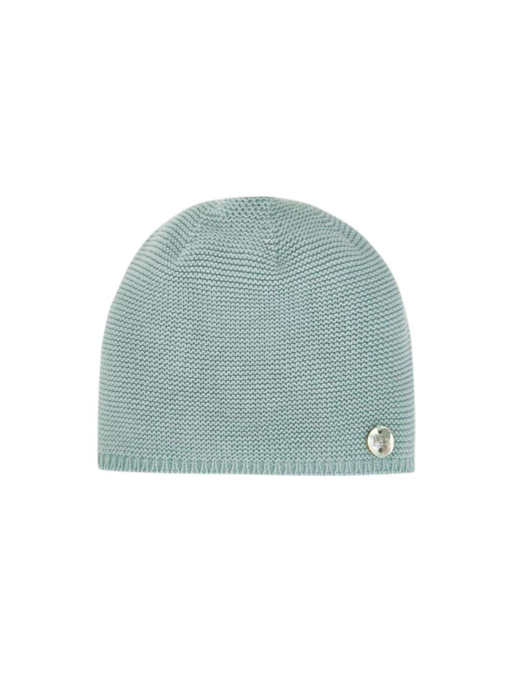 Cappello per neonati Paz Rodriguez verde con logo 040-120513 13 PaZ RODRIGUEZ KIDS 