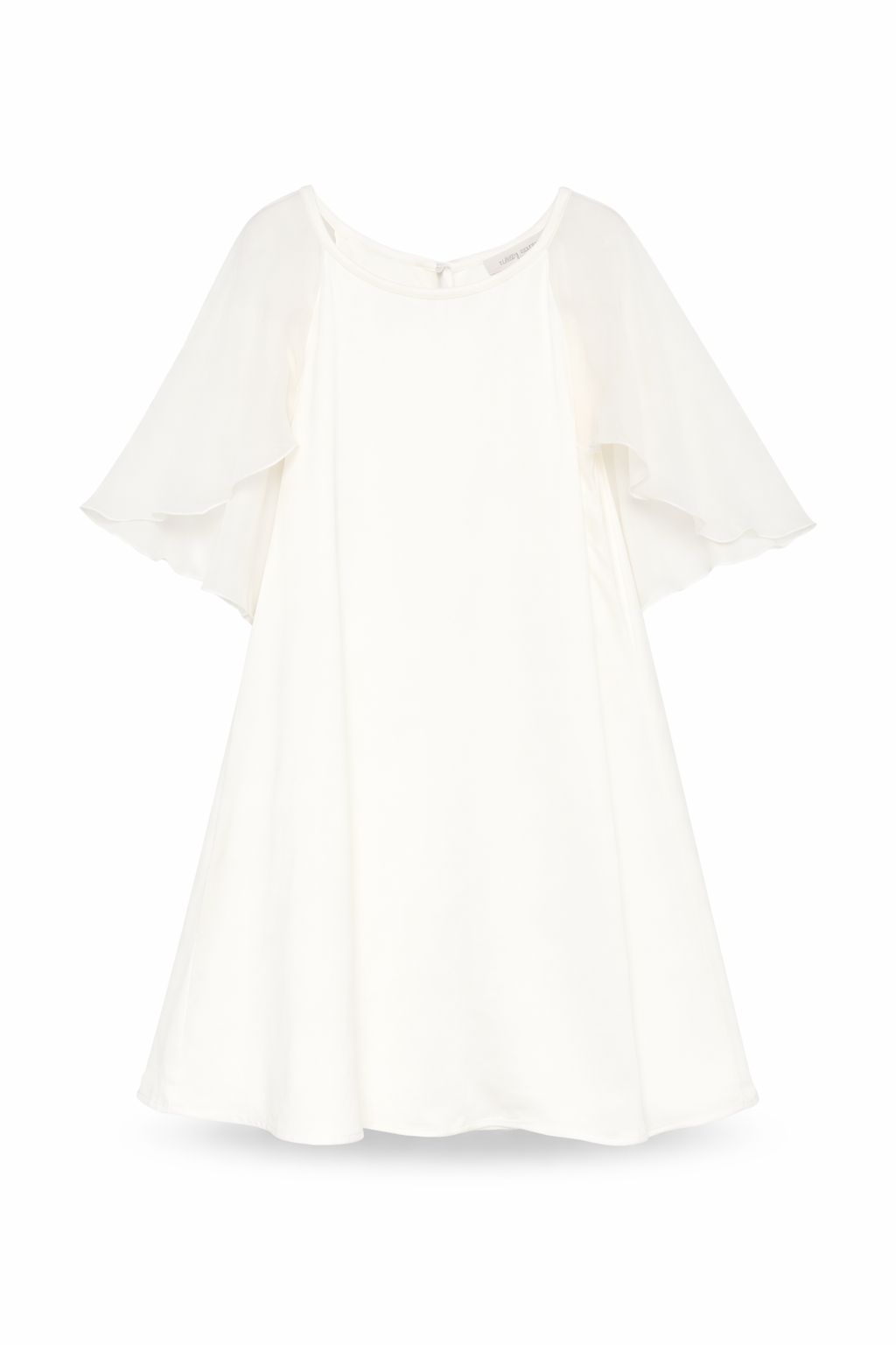 Abito per bambina Alberta Ferretti Kids bianco con design a strati R1G901 7141 0035 ALBERTA FERRETTI KIDS 