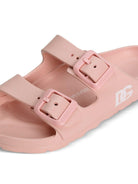 Ciabatte per bambina Dolce & Gabbana Kids rosa con doppia fibbia DD0324 A5103 80400 DOLCE & GABBANA KIDS 