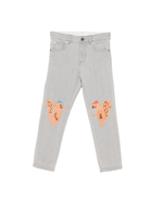 Jeans per bambino Stella McCartney Kids grigio con stampa scoiattolo TX6Q60 Z0746 970 STELLA McCARTNEY KIDS 