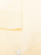 Set tutina cappellino e coperta per neonati Paz Rodriguez giallo con placca con logo 122-123193 05 PaZ RODRIGUEZ KIDS 