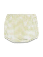 Pantaloncini per neonata Mariella Ferrari verde a quadri PLE5 011 MARIELLA FERRARI 