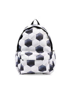 Zaino per bambino Molo Kids bianco e nero con stampa grafica pallone da calcio all-over 7W26V203 6253 MOLO KIDS 
