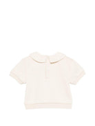 T-shirt per neonato Donsje beige con ricamo pulcino 3046801 00004 DONSJE KIDS 