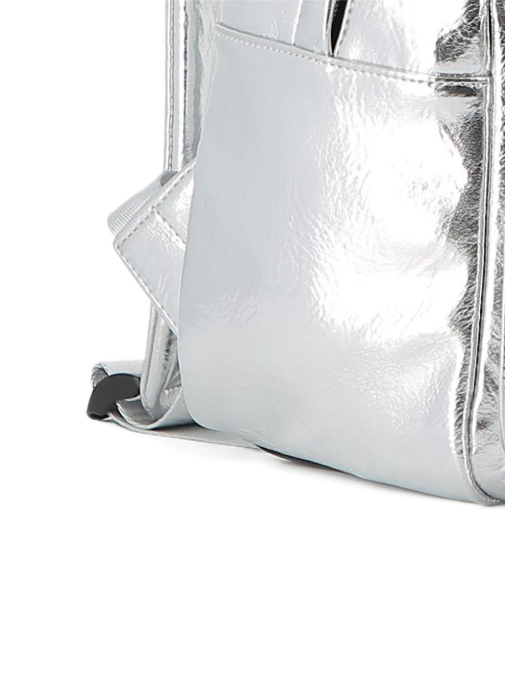 Zaino per bambini Karl Lagerfeld Kids argento con stampa Z31215 016 KARL LAGERFELD KIDS 