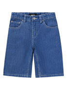 Shorts Arts per bambino Molo denim con design a cinque tasche 6S26H105 5653 MOLO KIDS 