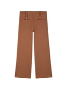 Pantaloni per bambina Chloé Kids marrone con dettaglio lucchetto C21264 31F CHLOE' KIDS 