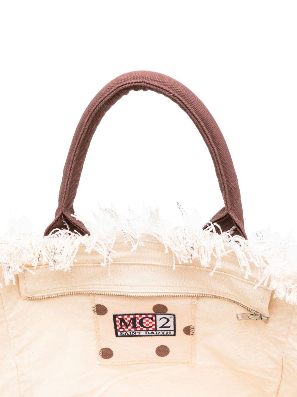 Borsa Vanity MC2 Saint Barth multicolore con motivo a pois VANI001 03480L MC2 ST. BARTH KIDS 