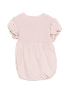 Tutina Eledor per neonata Donsje rosa con corpetto arricciato 3045600 00122 DONSJE KIDS 
