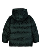 Giubbino per bambina Givenchy Kids verde con cappuccio H30931 672 GIVENCHY KIDS 