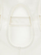 Top per bambina Monnalisa bianco a coste con dettaglio cut-out 49G600 7041 0001 MONNALISA KIDS 