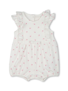 Body con stampa per neonata Givenchy Kids bianco con dettaglio fiocco H30608 44Z GIVENCHY KIDS 