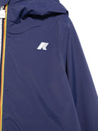 P. Jack Stretch per bambino K-WAY Kids blu con logo applicato K41335W B67 K-WAY KIDS 