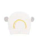 Berretto per neonato Gensami Kids grigio con dettagli orecchie BAL-ALP-WE WHITE-GREIGE GENSAMI KIDS 