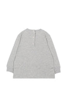 Felpa per neonato Etro Kids grigia con stampa orsetto sul davanti GZ4500 Z3188 806 ETRO KIDS 